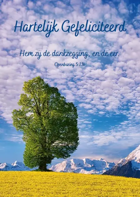 Gefeliciteerd