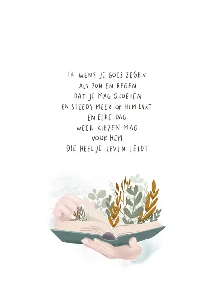Ik wens je Gods zegen
