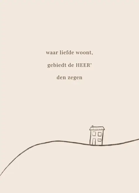 Elke stap zet Hij met jou