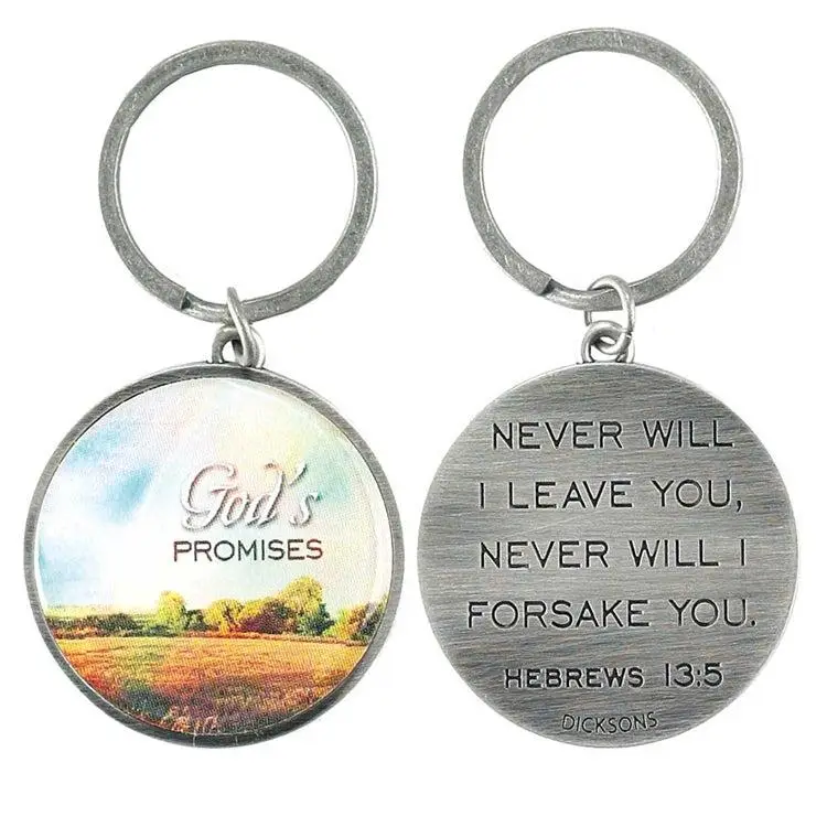 Metal keyring promises