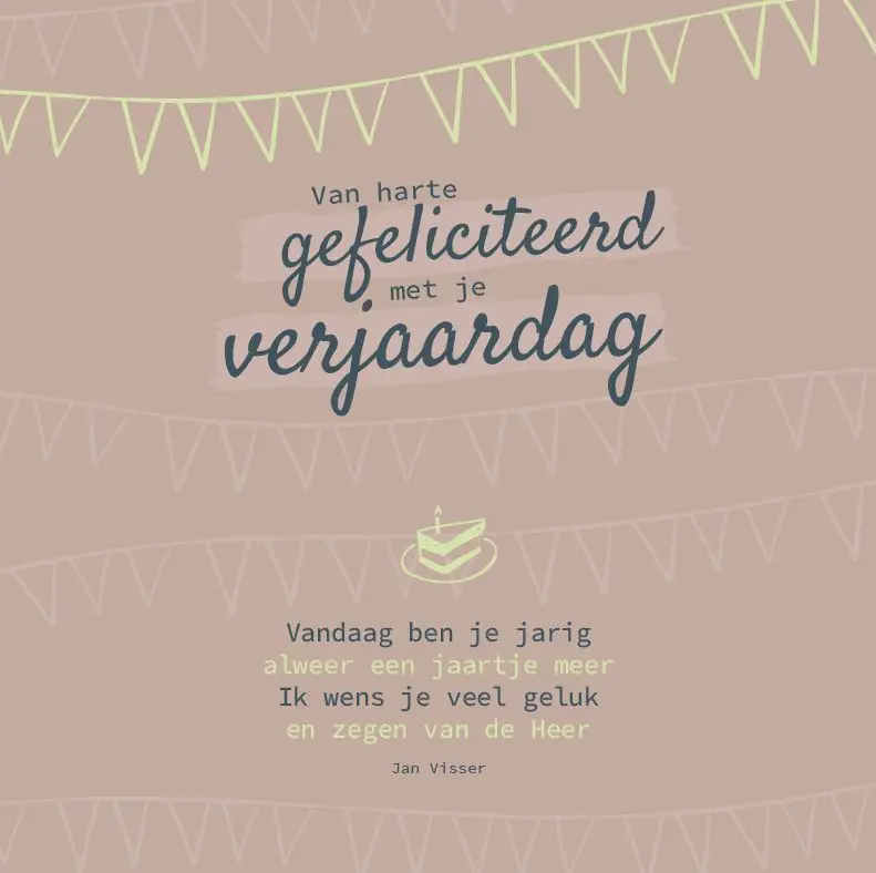 WENSKAART GEFELICITEERD