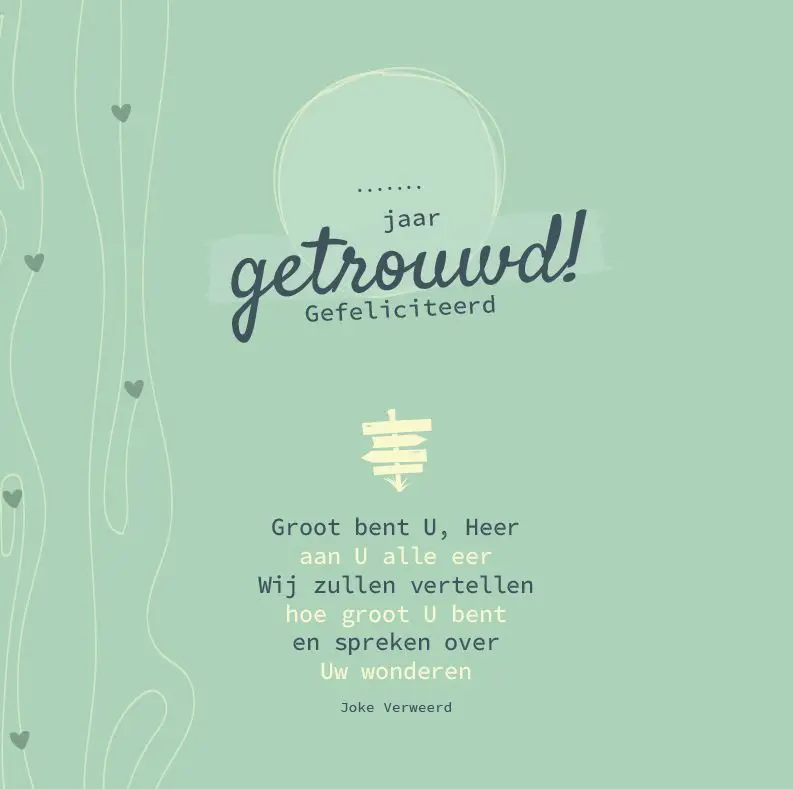 WENSKAART GEFELICITEERD