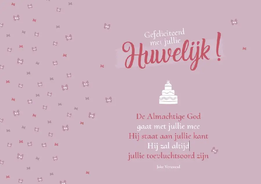 WENSKAART GEFELICITEERD