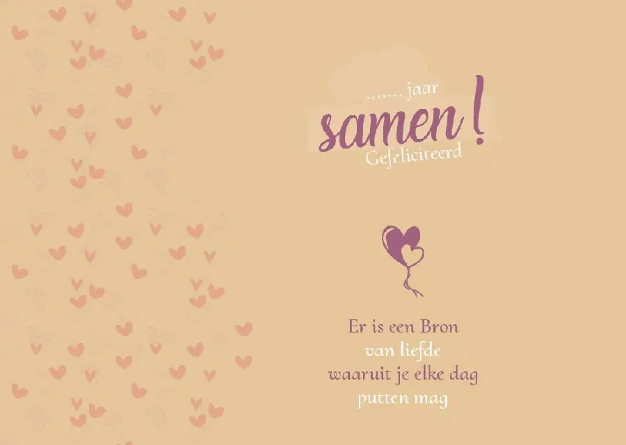 WENSKAART GEFELICITEERD