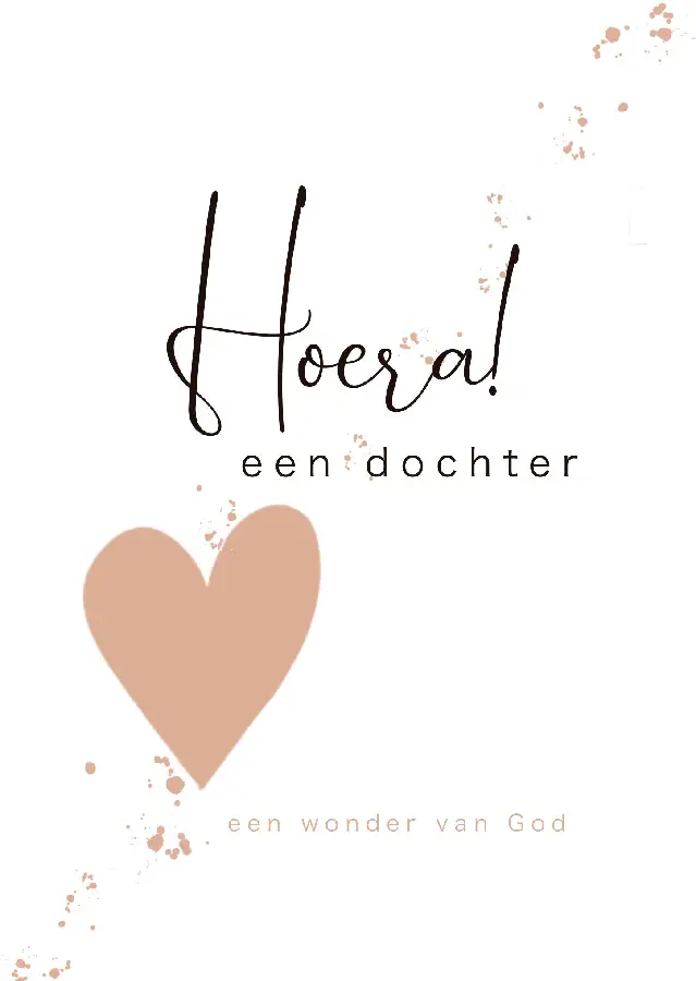 Geboorte dochter