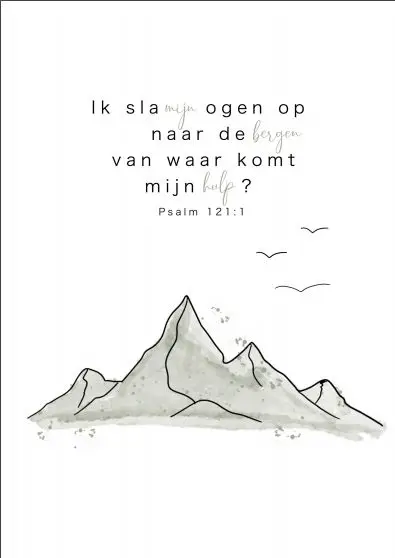 Ik sla mijn ogen op