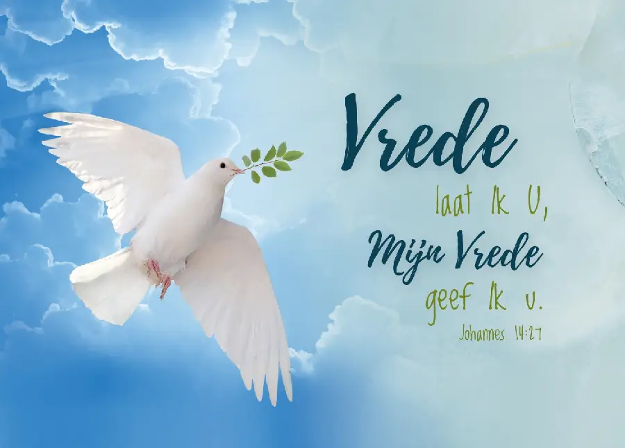 Vrede laat Ik u
