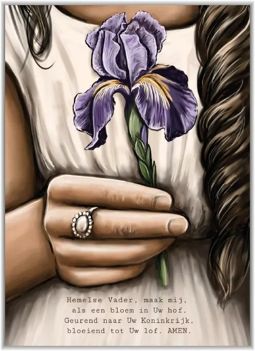 Poster A4 En zie, Ik ben met ulieden