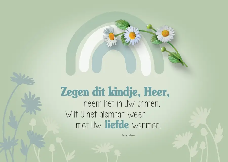 WENSKAART GODS GENADE