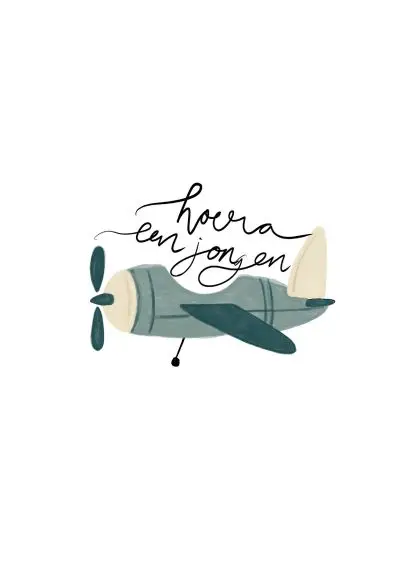 BORD ZEGEN ONS HUIS O HEER