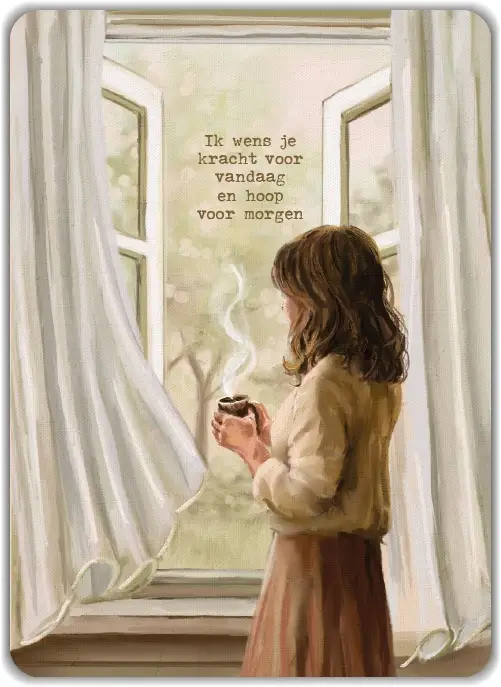 Ik wens je kracht voor vandaag