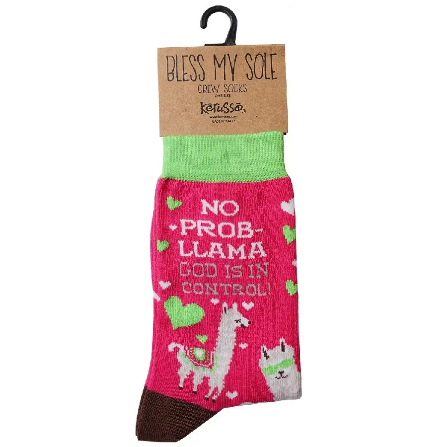 Bless my sole socks Llama