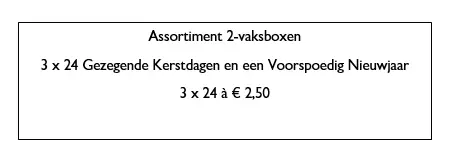 KERSTBOXEN GEZ K/N ASSORTI 72X