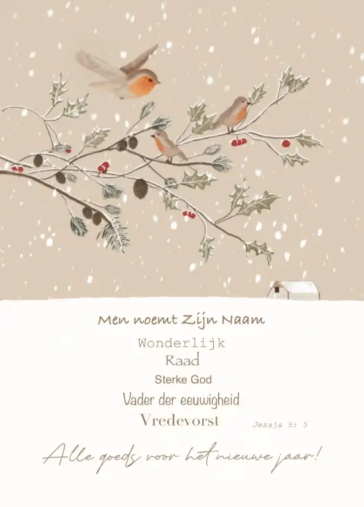 Kaartje A7 Alle goeds...