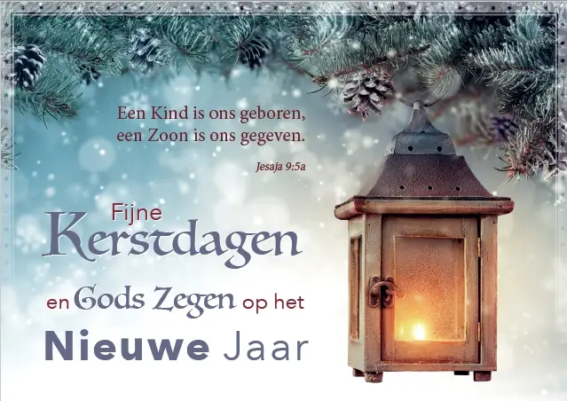 Map 5 Prentbriefkaarten Fijne/Gods zegen