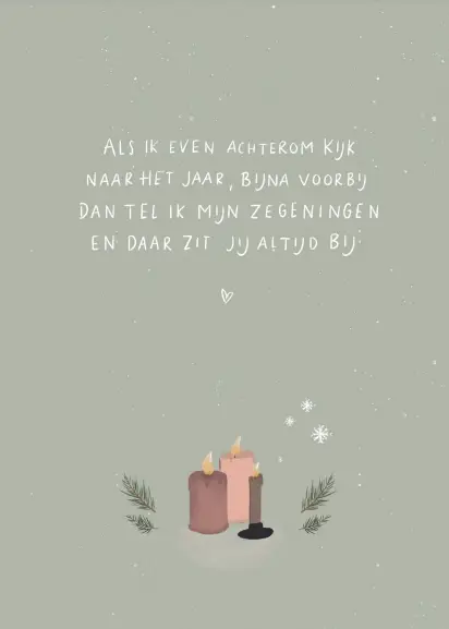 Als ik even achterom kijk