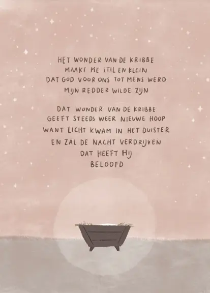 Het wonder van de kribbe