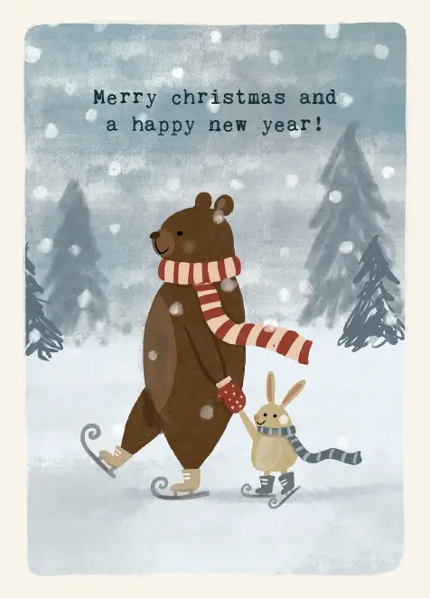 Merry christmas and a happy new year!