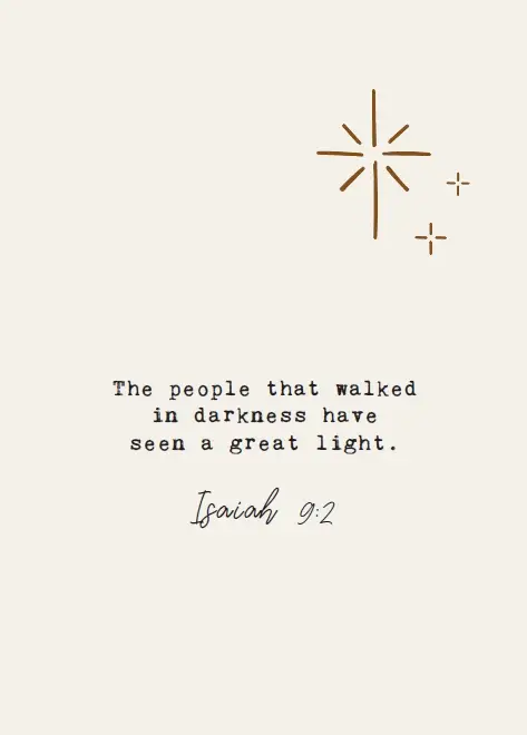 The people that walked in darkness