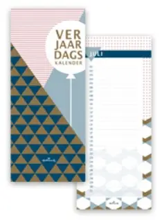 VERJAARDAGSKALENDER NATURE