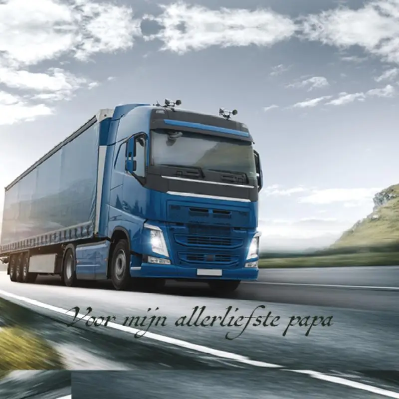 Notitieboek camion + pen