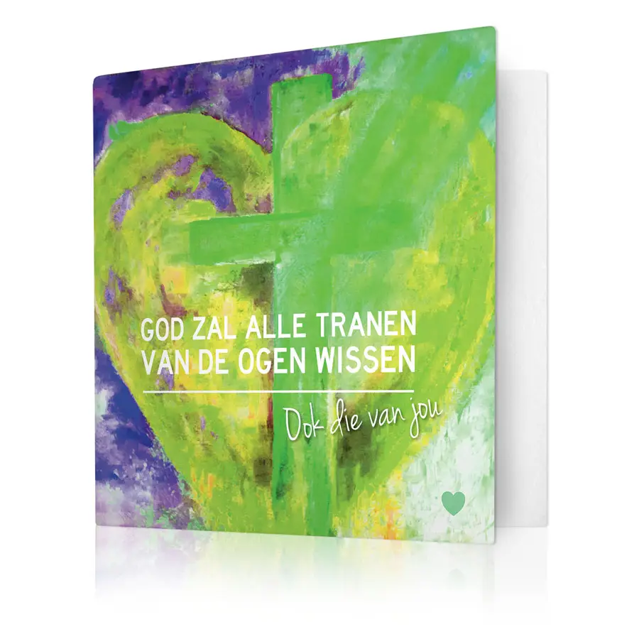 God zal alle tranen van de ogen wissen