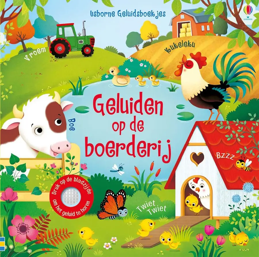 Usborne Geluidsboekjes. Geluiden op de b