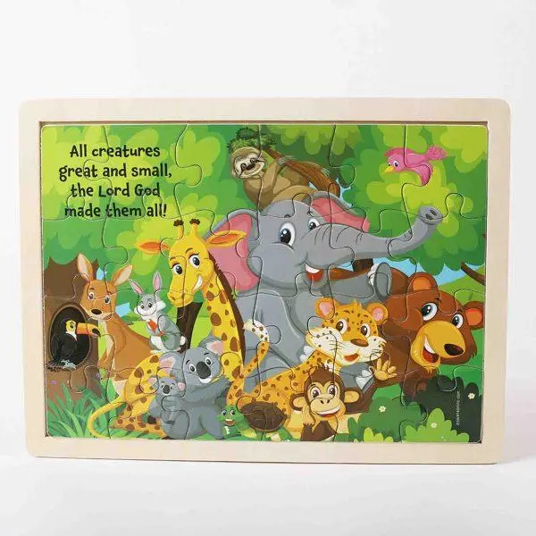 All creatures children puzzle 24pcs