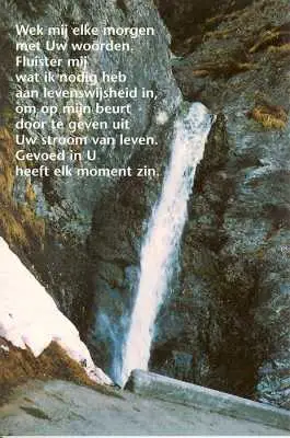 MINIKAART WEK MIJ ELKE MORGEN