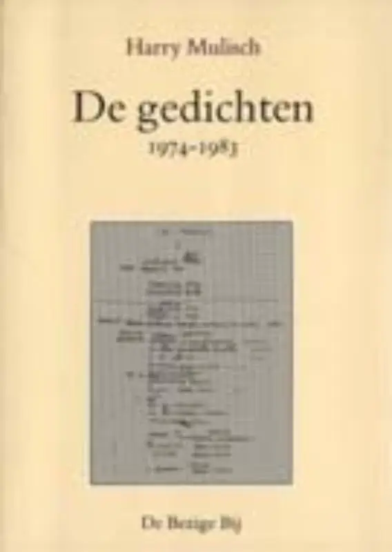 DE GEDICHTEN / 1974-1983