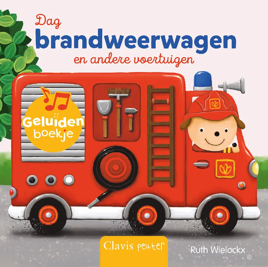 Dag brandweerwagen en andere voertuigen