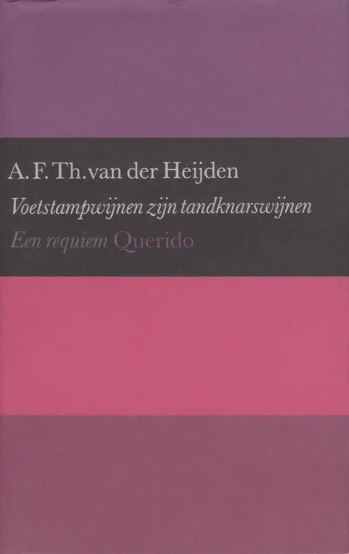 VOETSTAMPWIJNEN ZIJN TANDKNARSWIJNEN