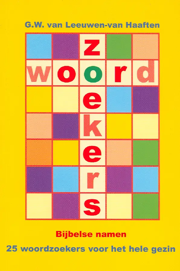 WOORDZOEKERS BYBELSE NAMEN 1