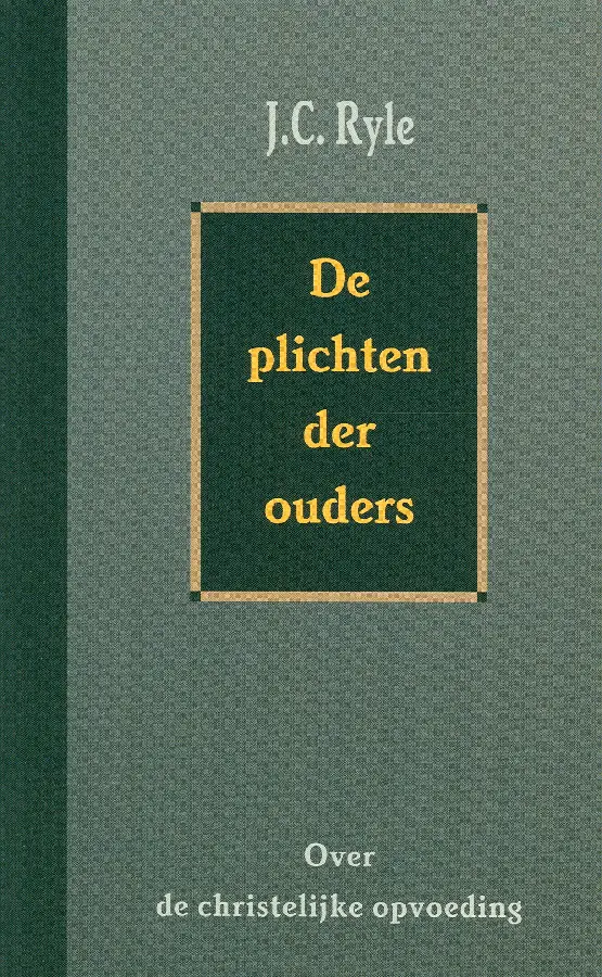 PLICHTEN DER OUDERS