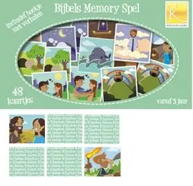 Bijbels memoryspel incl. verhalenboekje