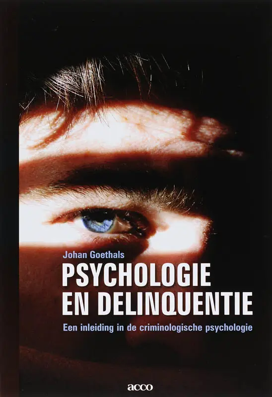 Psychologie en delinquentie