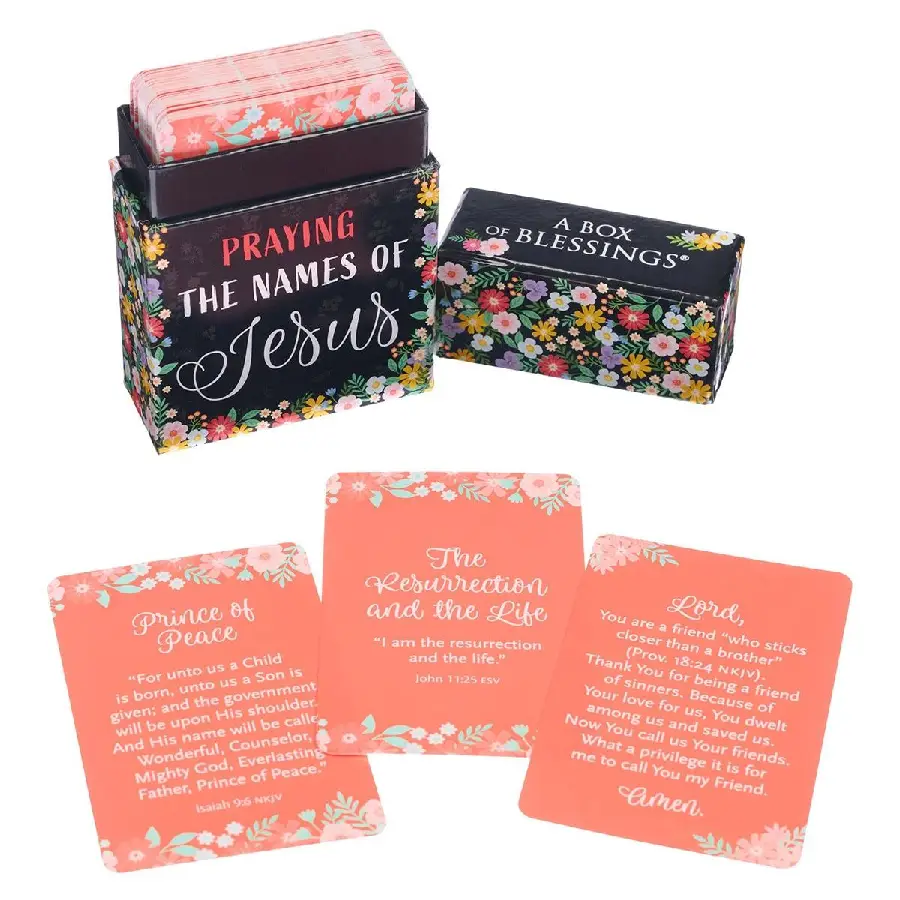 Praying the Names of Jesus Box of Blessi