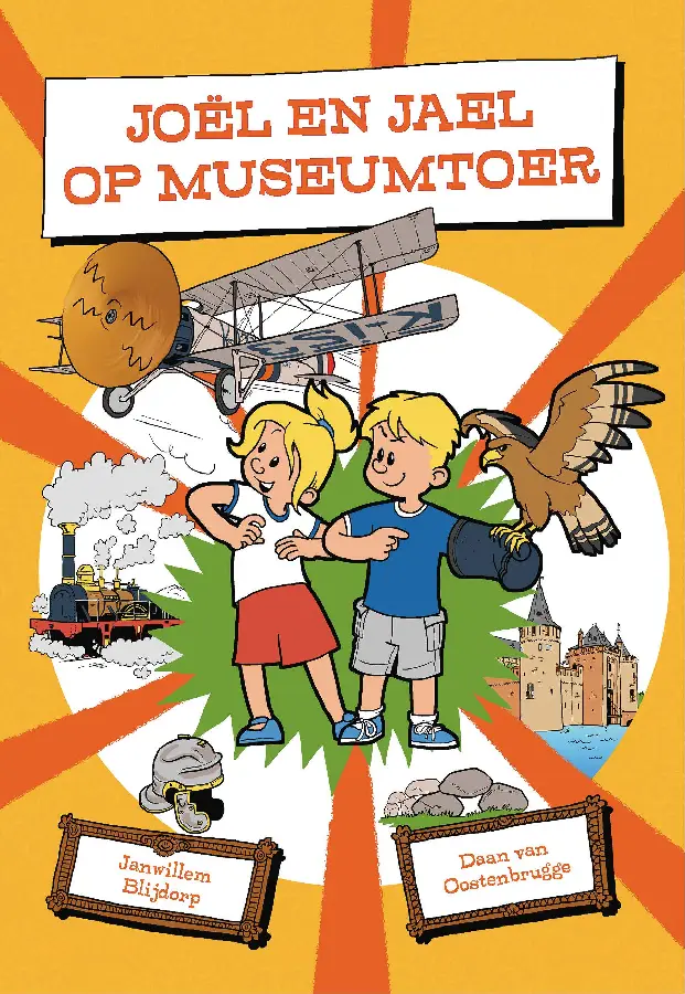 Joel en jael op museumtoer