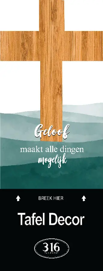 Geloof maakt alle dingen mogelijk
