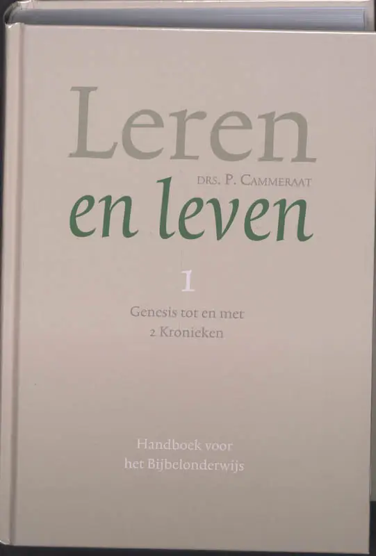Leren en leven / 1 Genesis tot en met 2