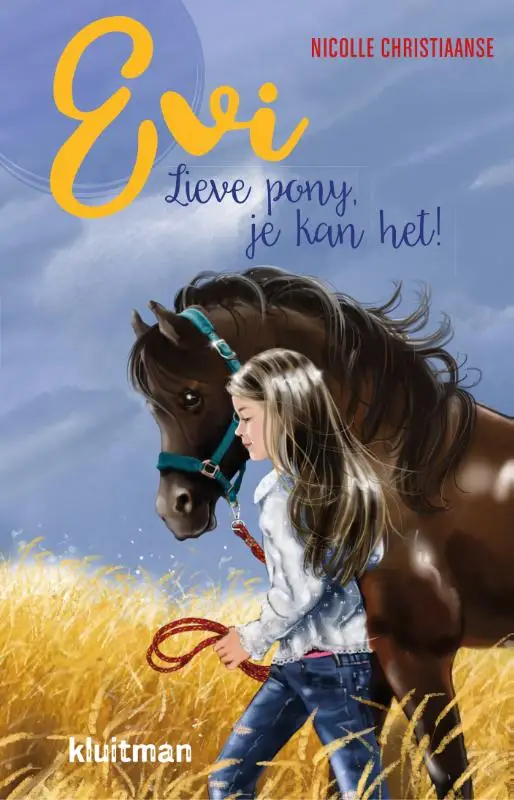 Evi lieve pony, je kan het!