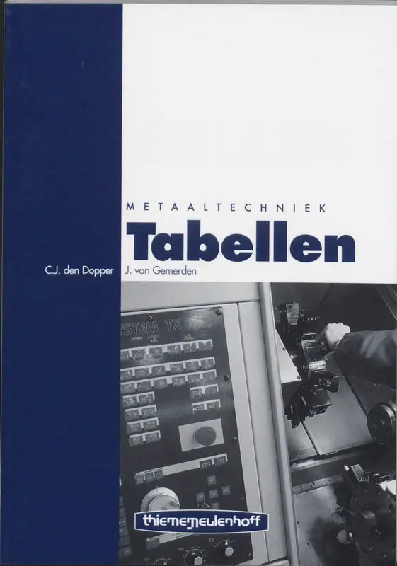 TABELLEN METAALTECHNIEK
