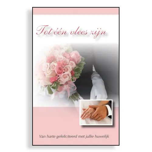 WENSKAARTENBOEKJE TOT EEN VLEES ZIJN