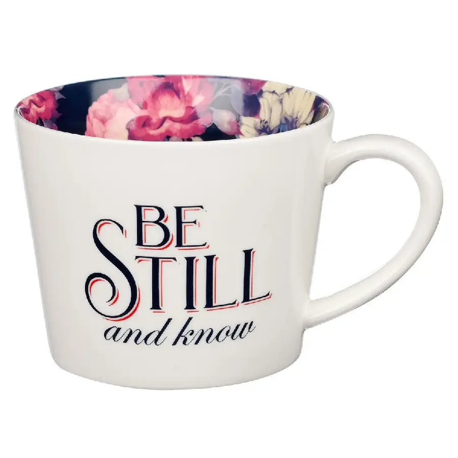 Be Still Vintage Floral  ?Psalm 46:10