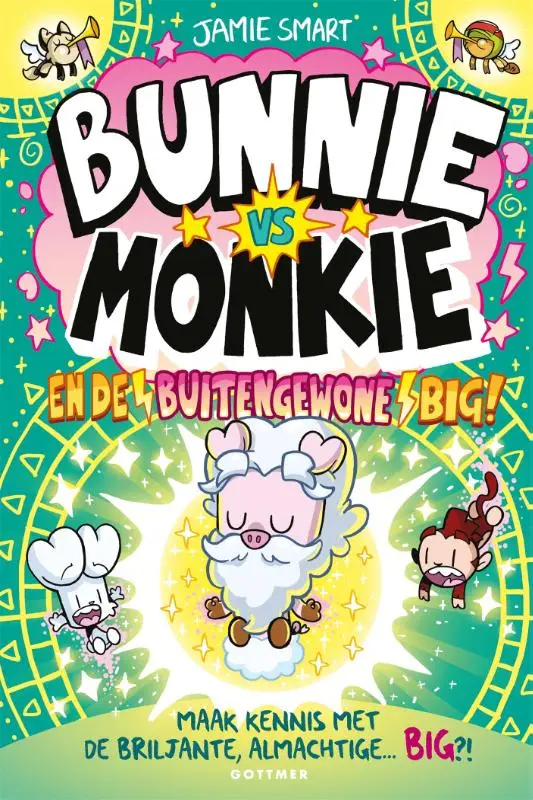 Bunnie vs monkie en de buitengewone big
