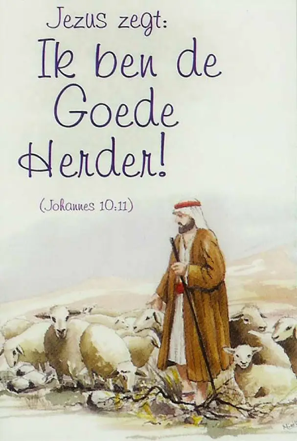 POSTER A3 GOEDE HERDER JOH.10:11