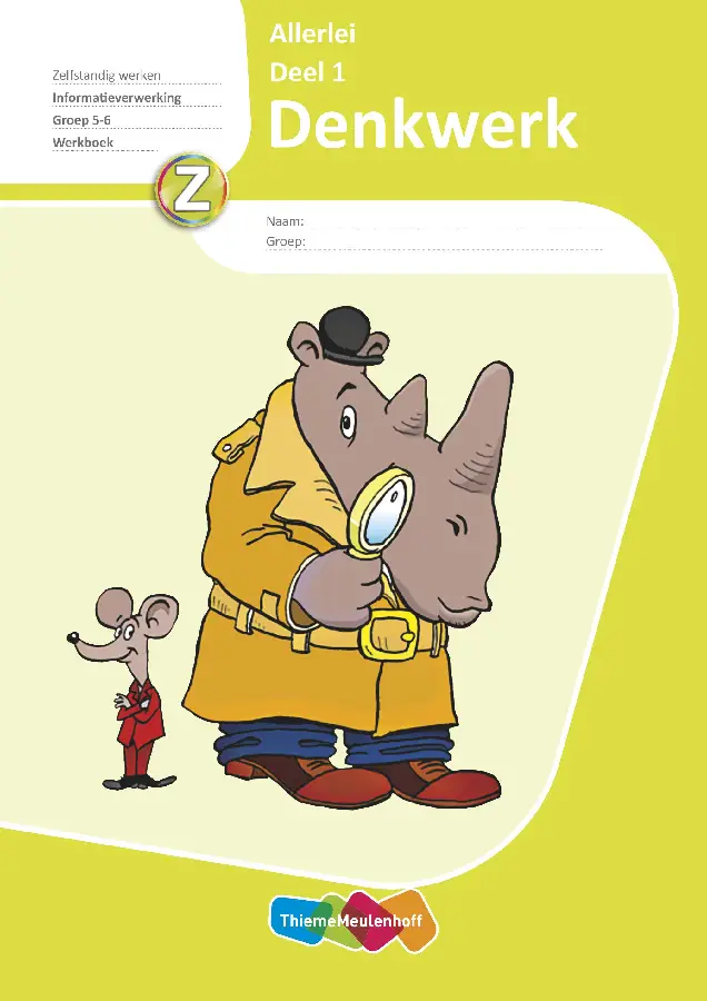 1 / Detective Denkwerk set 5 ex / Werkbo