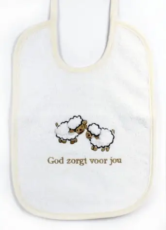 SLAB NEUTRAAL SCHAAP GOD ZORGT VOOR MIJ