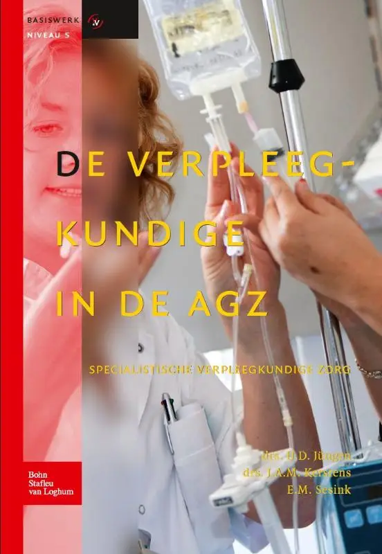 DE V     RPLEEGKUNDIGE IN DE AGZ