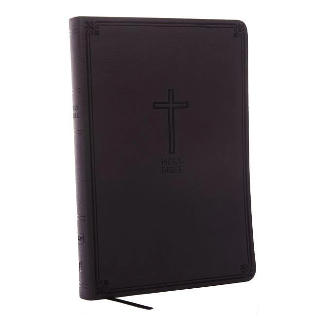 NKJV lp thinline bible black imitation